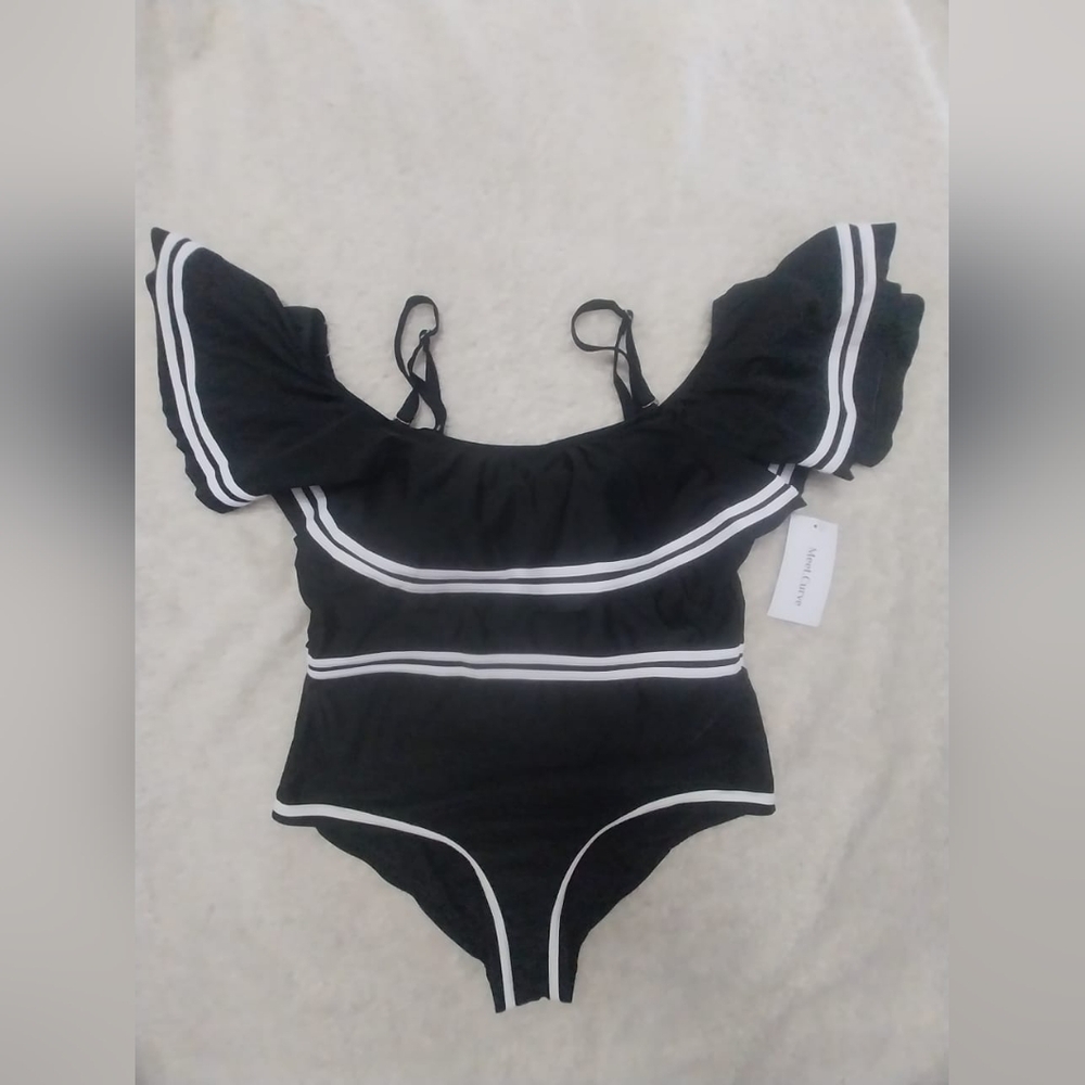 Women's one-piece swimsuit, plus size swimsuit with tummy control NEW - Picture 14 of 14
